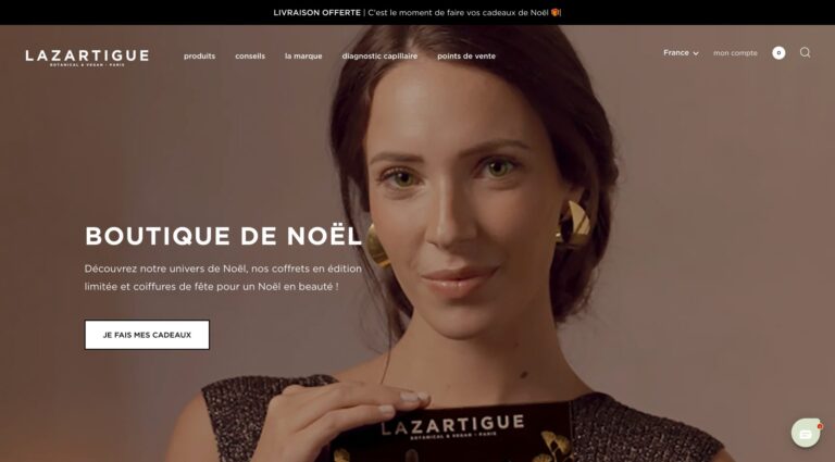 Lazartige. Tienda de cosméticos