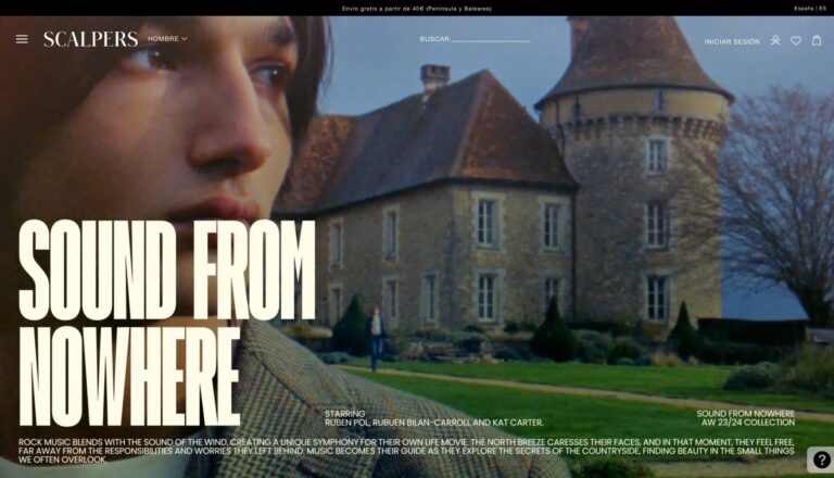 Scalpers. Tienda de moda